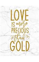 Love Is More Precious Than Gold