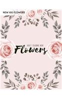 100 Flowers Coloring Book