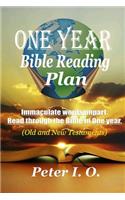 One Year Bible Reading Plan