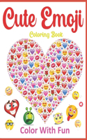 Cute Emoji Coloring book
