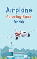 Airplane Coloring Book For Kids