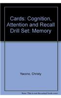 Cards: Cognition, Attention and Recall Drill Set: Memory