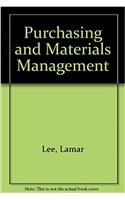 Purchasing and Materials Management
