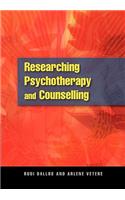 Researching Psychotherapy and Counselling