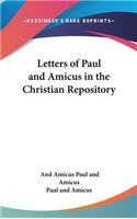 Letters of Paul and Amicus in the Christian Repository