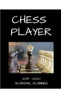 Chess Player 2019 - 2020 Academic Planner: An 18 Month Weekly Calendar - July 2019 - December 2020