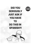 Spanish Teacher Planner
