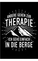 Therapie? in Die Berge