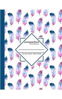 Composition Notebook College Ruled Lined paper