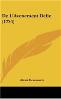 de L'Avenement Delie (1734)