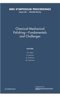 Chemical-Mechanical Polishing - Fundamentals and Challenges: Volume 566