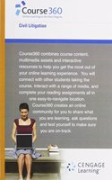Course360 Civil Litigation Printed Access Card