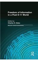 Freedom of Information in a Post 9-11 World