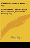 Barreau Francais Serie 1, V9