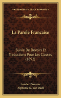 La Parole Francaise
