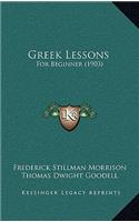Greek Lessons