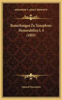 Bemerkungen Zu Xenophons Memorabilien I, 4 (1893)