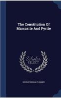 The Constitution Of Marcasite And Pyrite