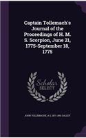 Captain Tollemach's Journal of the Proceedings of H. M. S. Scorpion, June 21, 1775-September 18, 1775