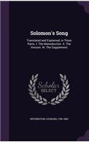 Solomon's Song