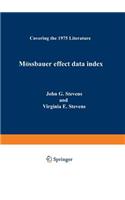 Mössbauer Effect Data Index: Covering the 1975 Literature