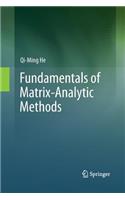 Fundamentals of Matrix-Analytic Methods