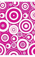 Mind Blowing Purple Circle Pattern Journal