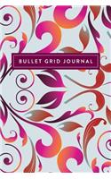 Bullet Grid Journal: Purple Pattern, 150 Dot-Grid Pages, 6"x9"