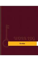 Acrobat Work Log: Work Journal, Work Diary, Log - 131 pages, 8.5 x 11 inches(Key Work Logs/Work Log)