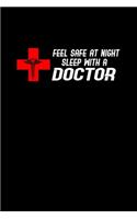 Feel safe at night sleep with a Doctor: Hangman Puzzles - Mini Game - Clever Kids - 110 Lined pages - 6 x 9 in - 15.24 x 22.86 cm - Single Player - Funny Great Gift