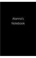 Alanna's Notebook