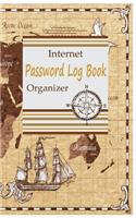 Password Log Book Organizer: Logbook Internet Address & Password Keeper Notebook and Online Organizer