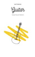 Guitar Song Writing and Tablature Notebook: Manuscript Paper for Lyrics, Chords and Tabs(1 Music Notebooks)