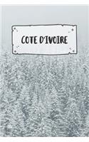 Cote d'Ivoire: Ruled Travel Diary Notebook or Journey Journal - Lined Trip Pocketbook for Men and Women with Lines