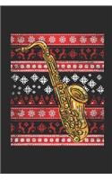 Ugly Christmas Sweater - Saxophone