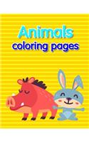 Animals coloring pages