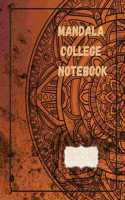 Mandala College Notebook