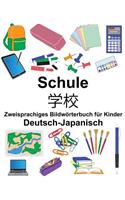 Deutsch-Japanisch Schule Zweisprachiges Bildwörterbuch für Kinder