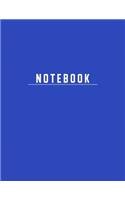 Notebook: Unlined Notebook - Large (8.5 X 11 Inches) - 112 Pages