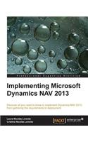 Implementing Microsoft Dynamics Nav 2013
