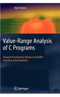 Value-Range Analysis of C Programs
