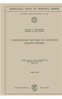 Introductory Lectures on the Finite Element Method