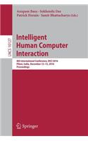 Intelligent Human Computer Interaction