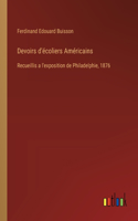 Devoirs d'écoliers Américains