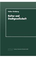 Kultur Und Stadtgesellschaft