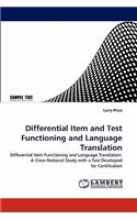 Differential Item and Test Functioning and Language Translation