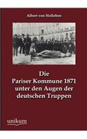Die Pariser Kommune 1871 unter den Augen der deutschen Truppen