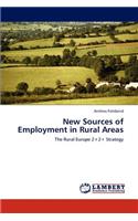 New Sources of Employment in Rural Areas: (English)