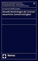 Aktuelle Rechtsfragen Der Grenzen Steuerlicher Gemeinnutzigkeit
