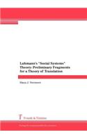 Luhmann's Social Systems Theory